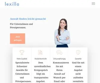 Lexilla.ch(Finden) Screenshot