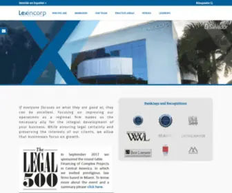Lexincorp.net(Lexincorp) Screenshot