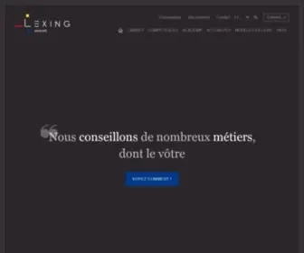 Lexing.be(Avocats) Screenshot