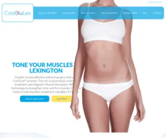 Lexington-Muscletoning.com(Non-Invasive Muscle Toning) Screenshot