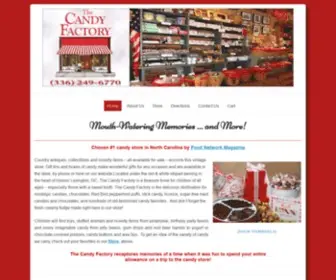 Lexingtoncandyfactory.com(The Candy Factory) Screenshot