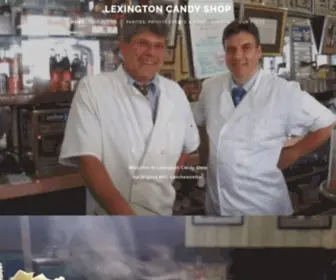 Lexingtoncandyshop.com(Lexington Candy Shop) Screenshot