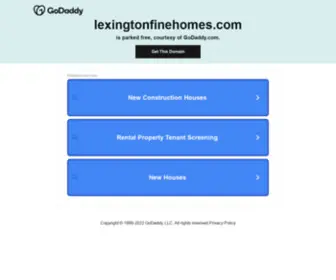 Lexingtonfinehomes.com(Lexingtonfinehomes) Screenshot