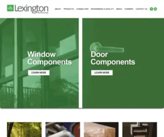 Lexingtonmfg.com(Lexington Manufacturing) Screenshot