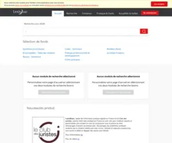 Lexis360.fr(Rechercher sur tous les contenus lexisnexis et l'ensemble du web) Screenshot