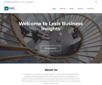Lexisbusinessinsights.com(Lexis Business Insights) Screenshot