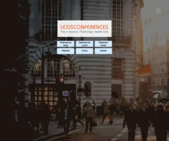 Lexisconferences.com(Global Scientific Conferences Organizer) Screenshot
