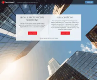 Lexisnexis.com(LexisNexis) Screenshot