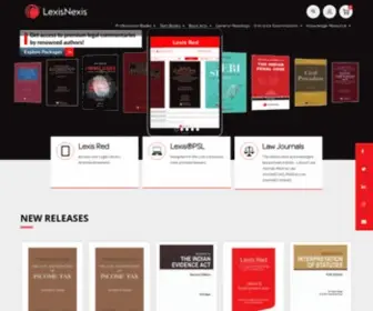Lexisnexis.in(LexisNexis India Bookstore) Screenshot