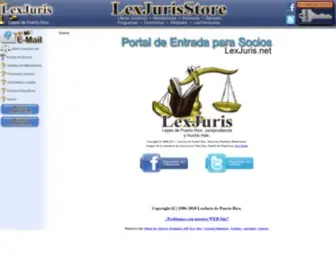 LexJuris.net((Leyes y Jurisprudencia) de Puerto Rico) Screenshot