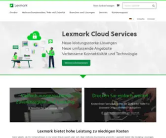 Lexmark.de(Lexmark) Screenshot