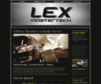 Lexmastertech.com(LTS Mastertech) Screenshot