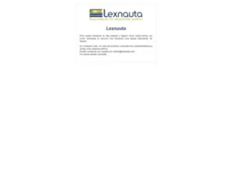 Lexnauta.com(Envía tu consulta legal y obtén respuesta de abogados gratis) Screenshot