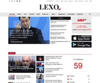 Lexo.al(Lajmet e ditës) Screenshot