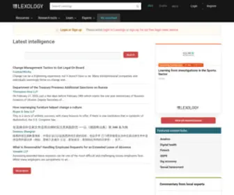 Lexology.com(Lexology) Screenshot