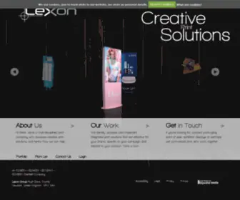 Lexongroup.com(Lexon Group) Screenshot