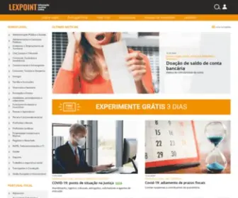 Lexpoint.pt(Informação Juridica OnLine) Screenshot