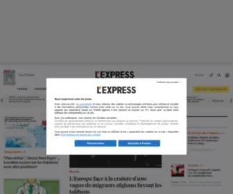 Lexpress.net(Information à la Une) Screenshot