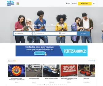 Lexpressclassifieds.mu(Free Classifieds Ads) Screenshot
