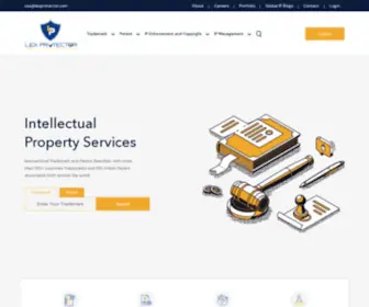 Lexprotector.com(Intellectual Property service) Screenshot