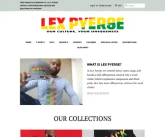 Lexpyerse.com(Black Apparel Clothing) Screenshot