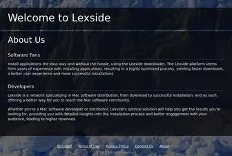 Lexside.com(Lexside) Screenshot