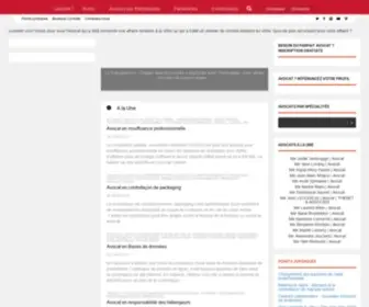 Lexsider.com(Avocats) Screenshot