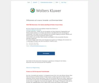Lexsoft.de(Wolters Kluwer Online) Screenshot