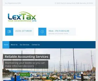 LextaxcPa.com(LexTax) Screenshot