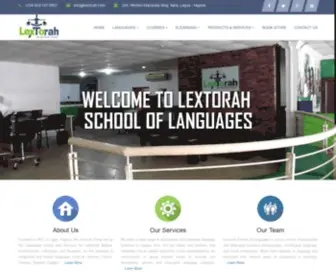 Lextorah-Elearning.com(Language School) Screenshot