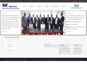 Lexuganda.com(Lex Uganda) Screenshot