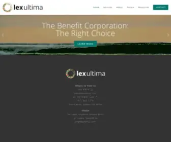 Lexultima.com(Lex Ultima) Screenshot