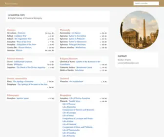 Lexundria.com(Lexundria) Screenshot