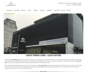 Lexus-Thanglong.vn(LEXUS THĂNG LONG) Screenshot