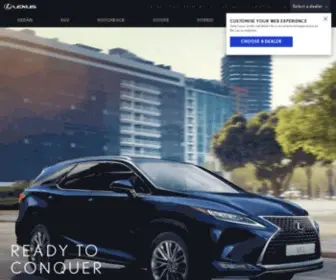 Lexus.co.nz Screenshot