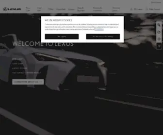 Lexus.co.uk(Official Lexus Website) Screenshot