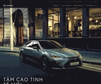 Lexus.com.vn(Lexus Việt Nam) Screenshot