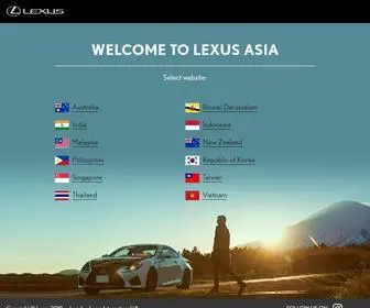 Lexusasia.com Screenshot