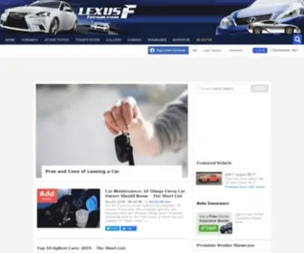 Lexusfforum.com(Lexus ISF) Screenshot