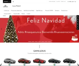 Lexusmadrid.com(Lexus) Screenshot