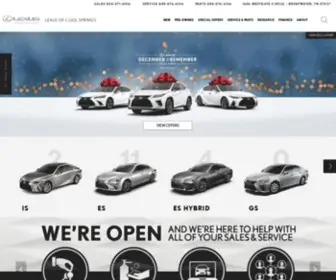 Lexusofcoolsprings.com(Lexus of Cool Springs) Screenshot