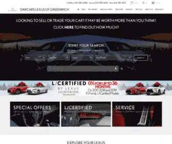 Lexusofgreenwich.com(DARCARS Lexus of Greenwich) Screenshot