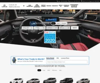 Lexusofmaplewood.com(Lexus of Maplewood) Screenshot
