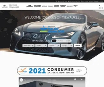 Lexusofmilwaukee.com(Lexus of Milwaukee) Screenshot