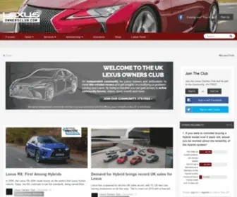 Lexusownersclub.co.uk(The Lexus Owners Club Forum) Screenshot