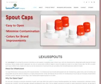 Lexusspouts.com(Spout Cap) Screenshot