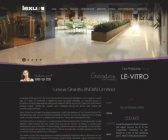 Lexustile.com(Lexus Granito) Screenshot