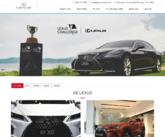 Lexusvietnam.net(Xe Oto Lexus Viet Nam) Screenshot