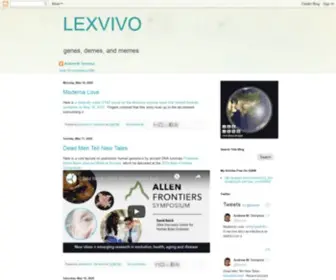 Lexvivo.com(LEXVIVO) Screenshot