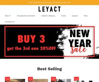 Leyact.com(LEYACT Official Online Store) Screenshot